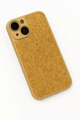 Stylish cork phone case for iPhone