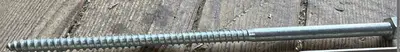 Metal hex-head screw — 30 cm