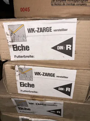 Adjustable Schwaben Türen WK oak door frame — DIN R
