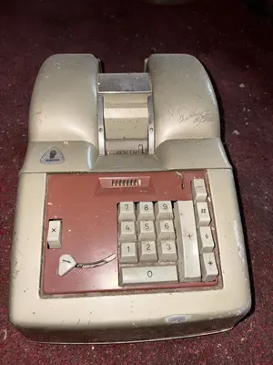 Vintage Brunsviga calculating machine