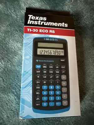 Texas Instruments TI-30 ECO RS calculator