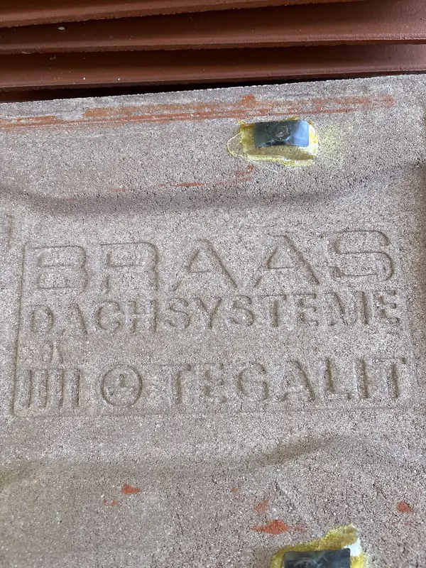 Braas Dachziegel – gebrauchte Ziegel für Dachreparaturen