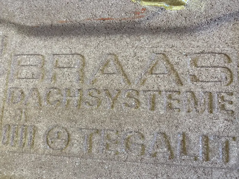 Braas Dachziegel – gebrauchte Ziegel für Dachreparaturen